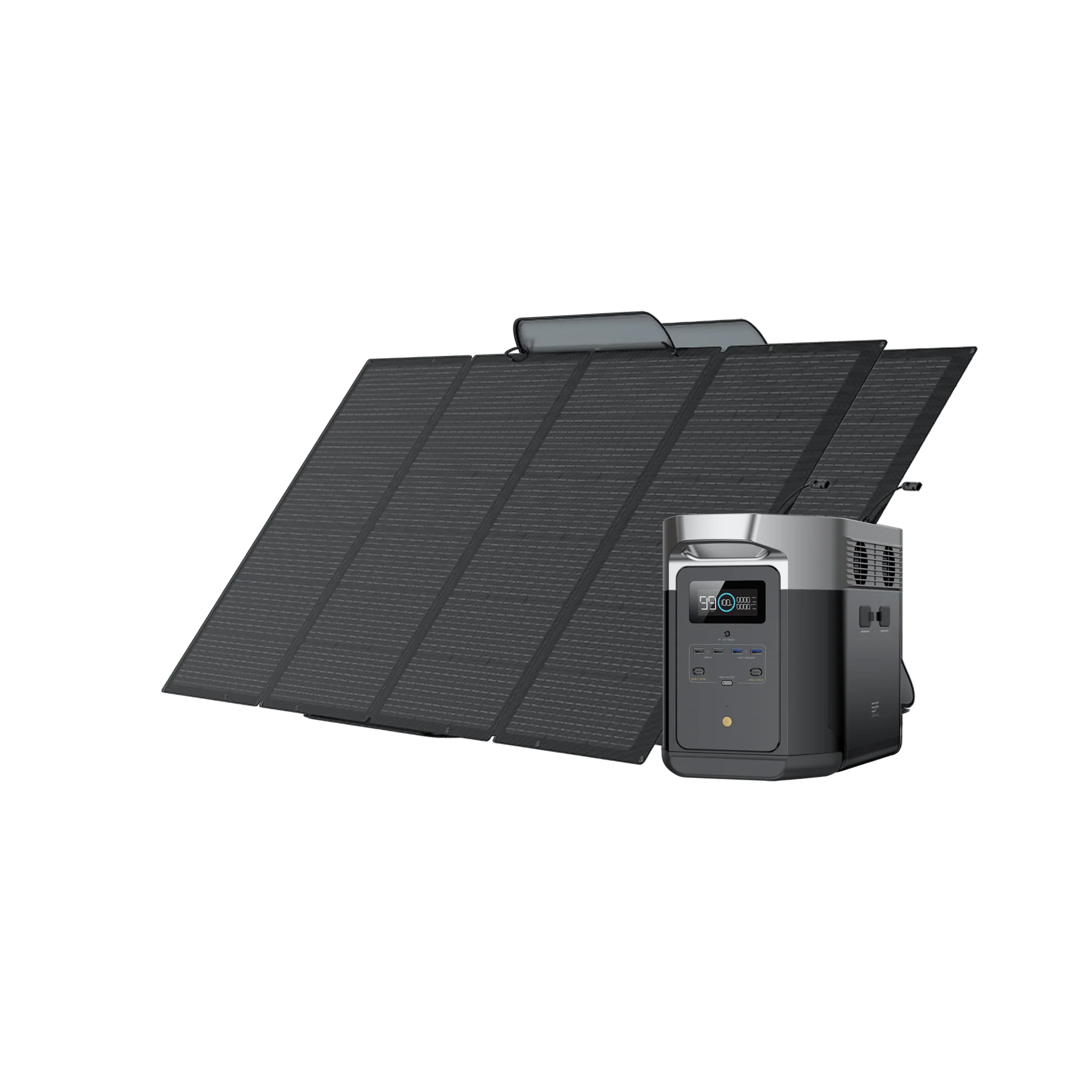 EcoFlow DELTA Max + 400W Portable Solar Panel - EcoFlow Power Systems